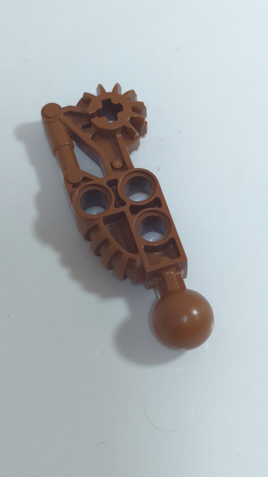 Bionicle Toa Hordika Unterarm mit Kugelgelenk hellbraun
