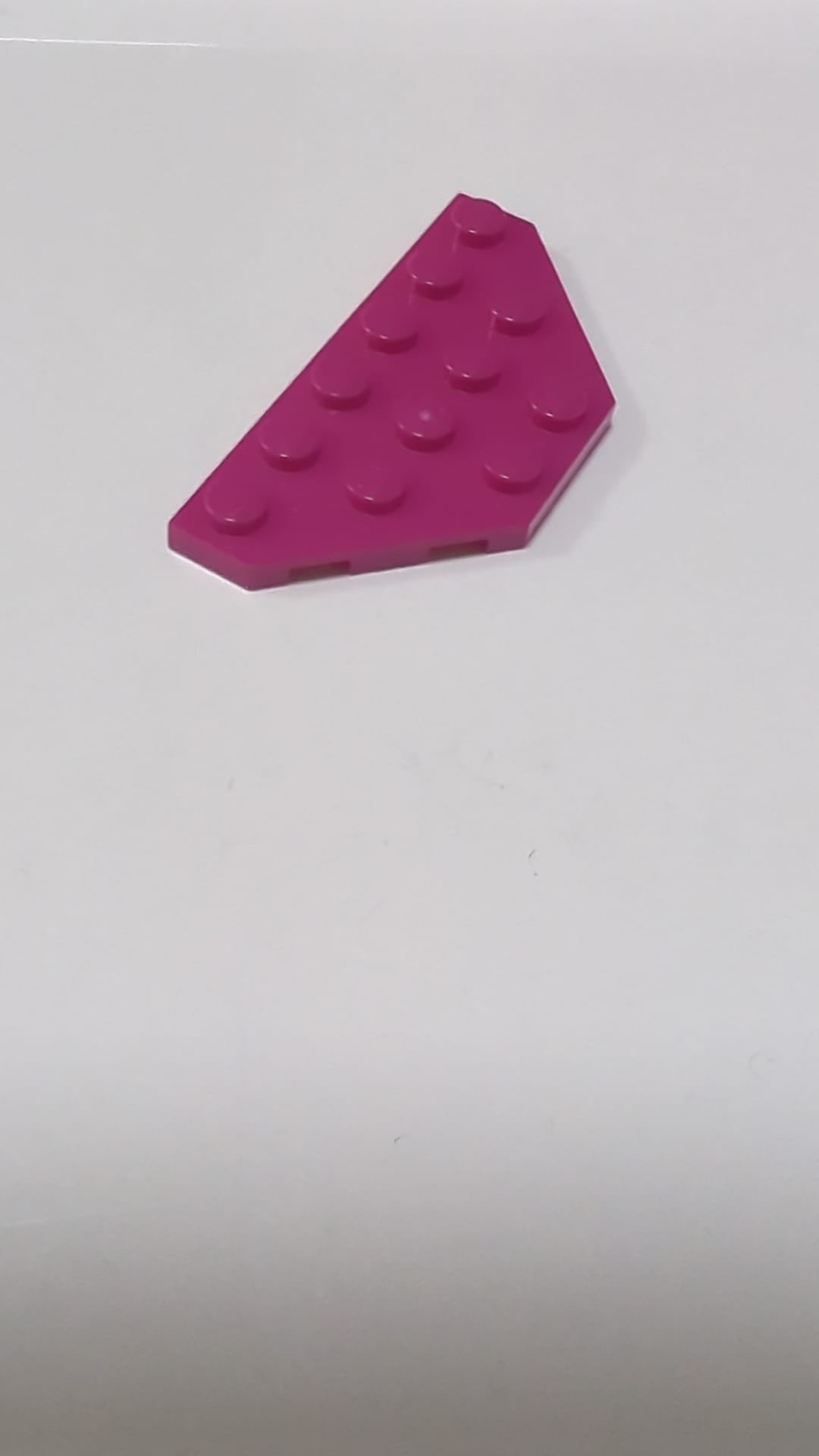 3x6 Flügelplatte magenta