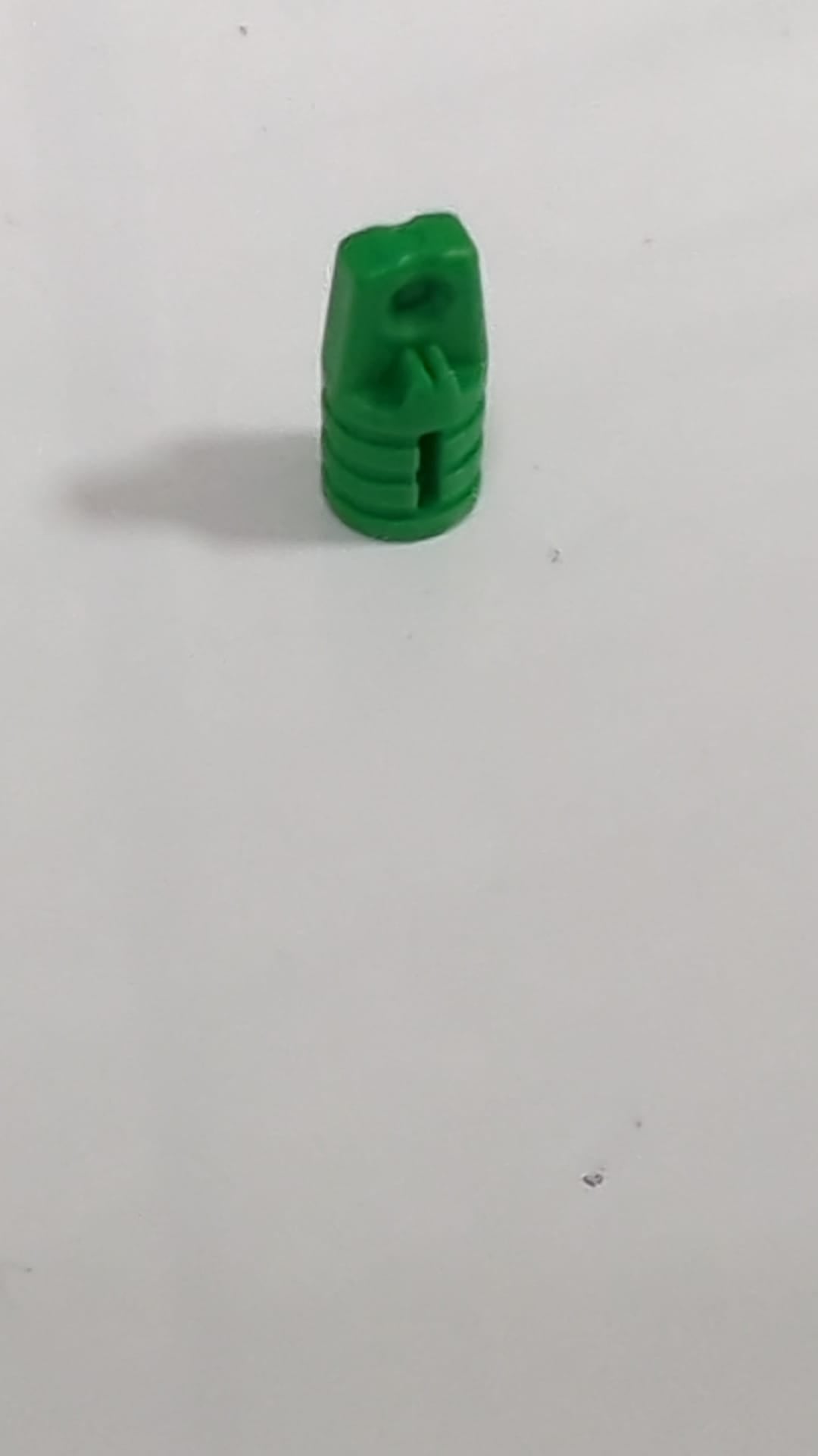 1x2 Gelenk / Scharnier mit 1 Finger und Achsloch grün