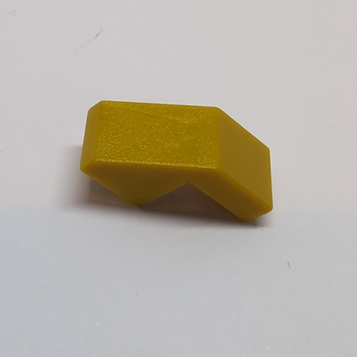 NEU Schrägstein 45° 2 x 1 mit Ausschnitt pearlgold