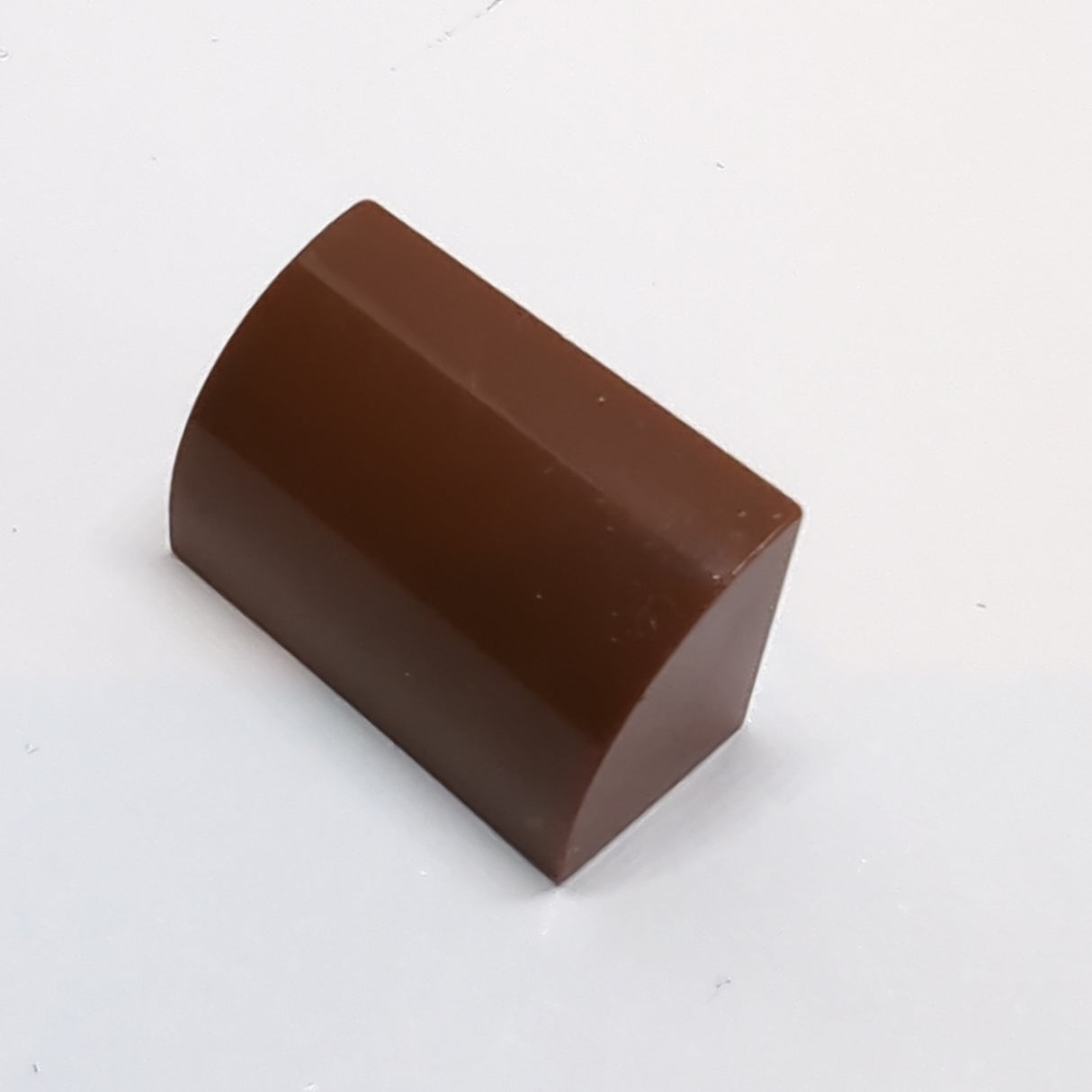 NEU modifizierter Stein, gebogen 1 x 2 x 1 neubraun