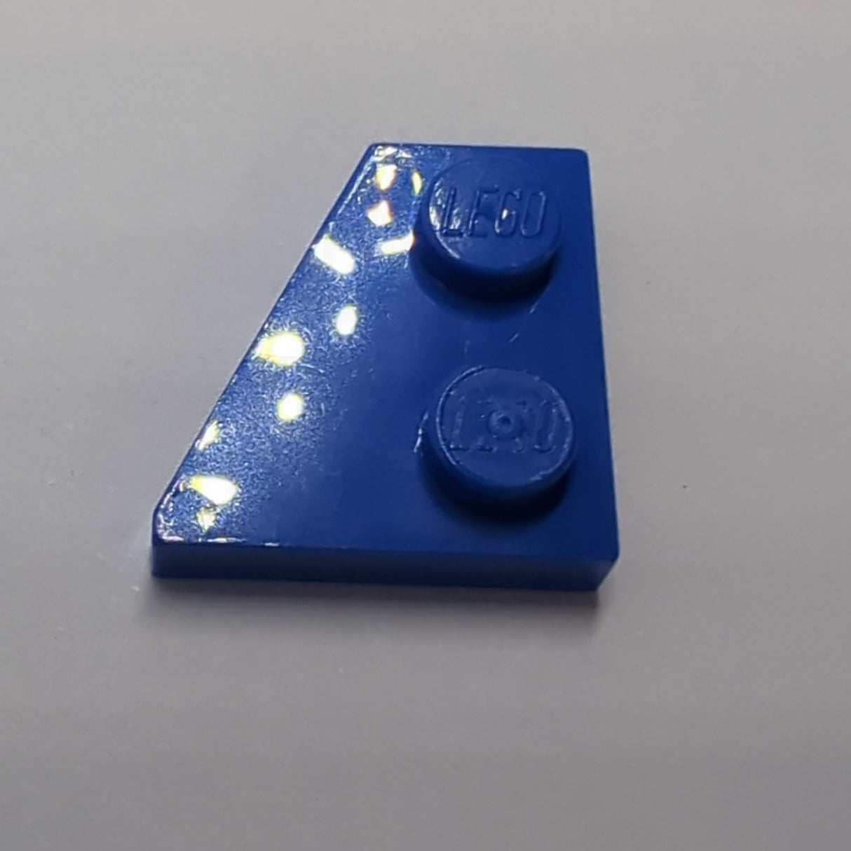 NEU Flügelplatte 2 x 2 Links blau