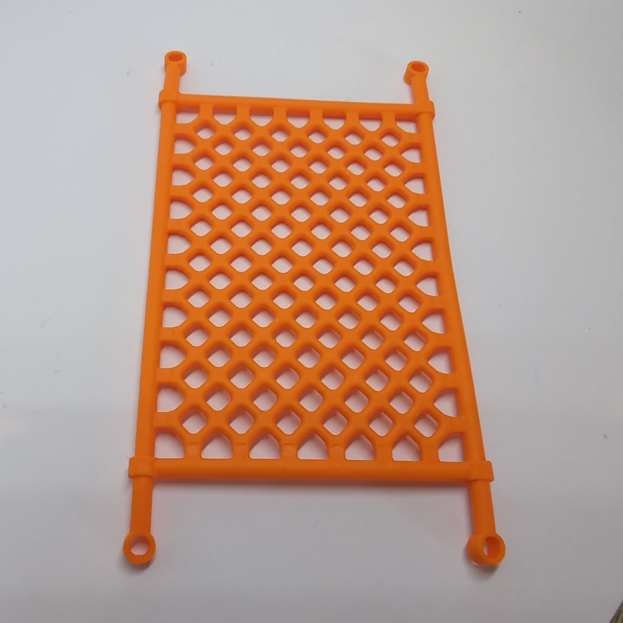 8x14 Netz Gitter, Soccer orange orange