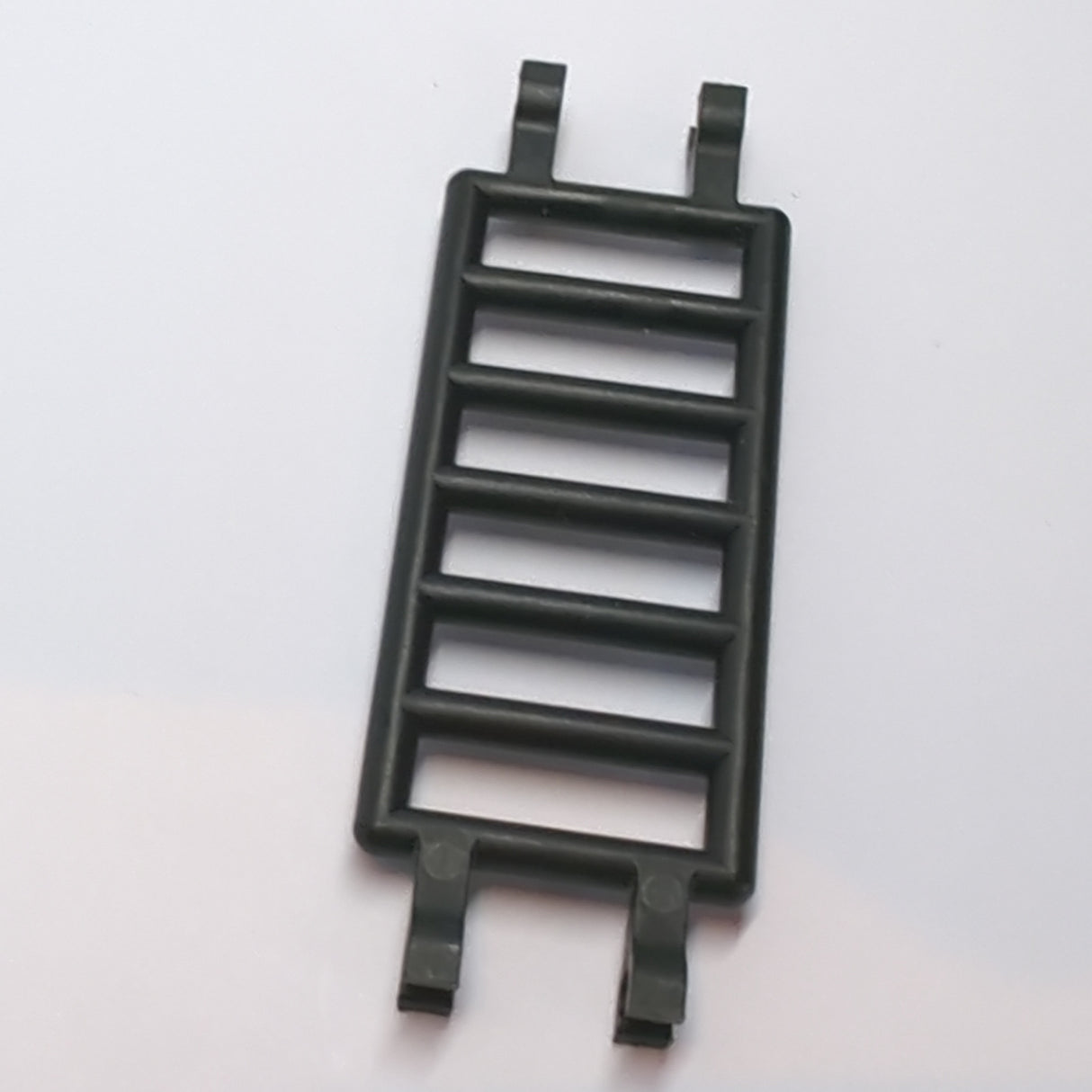 7x3 Leiter mit 4 Clips schwarz black