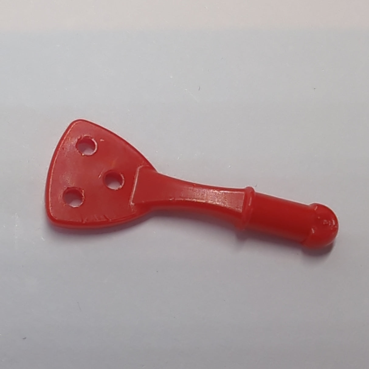 Zubehör Pfannenwender Spatel mit Löchern rot red