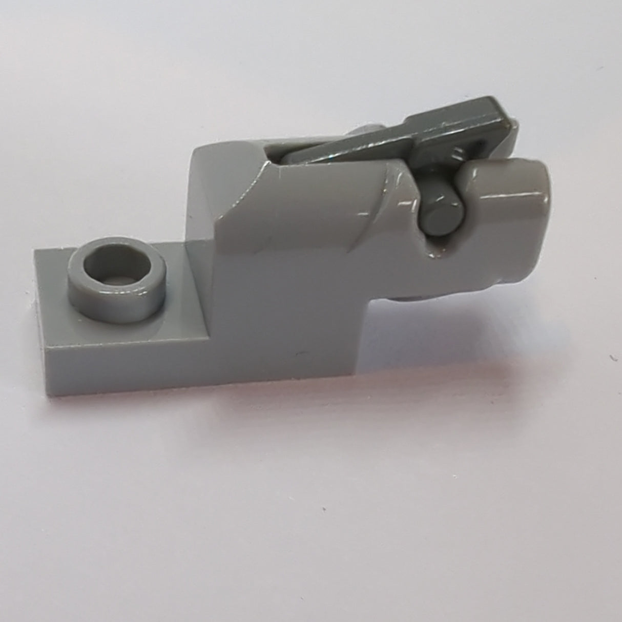 Waffe Weapon Gun, Mini Blaster Star Wars montierbar Trigger neudunkelgrau, neuhellgrau light bluish gray