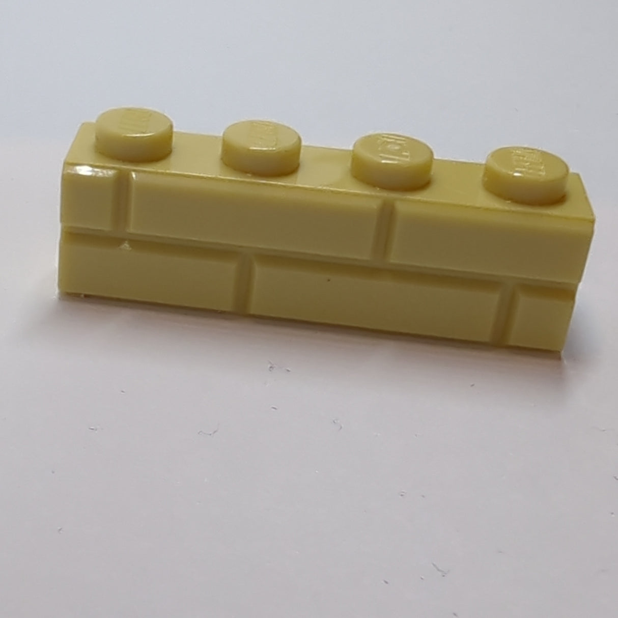 1x4 Mauerstein mit Profil beige tan