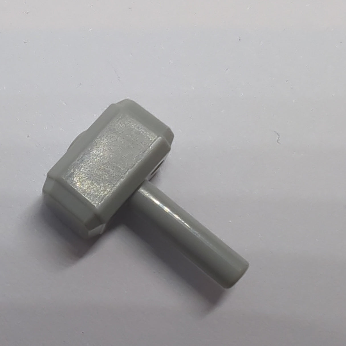 Utensil Minifigur Werkzeug Hammer Vorschlaghammer neuhellgrau light bluish gray