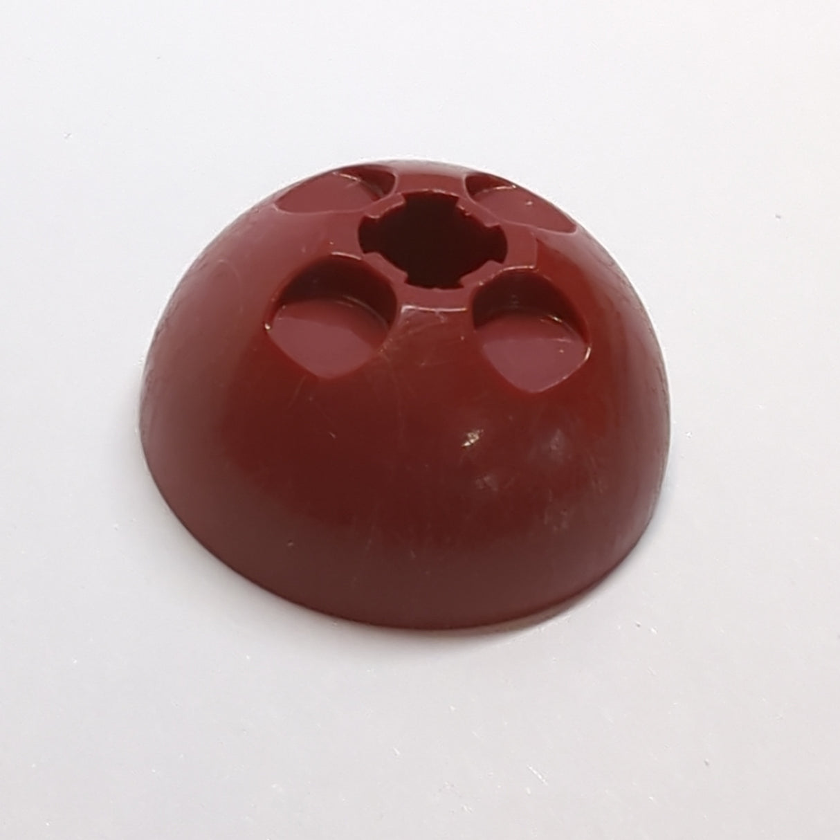 2x2 Basis Hemisphere Halbkugel dunkelrot dark red