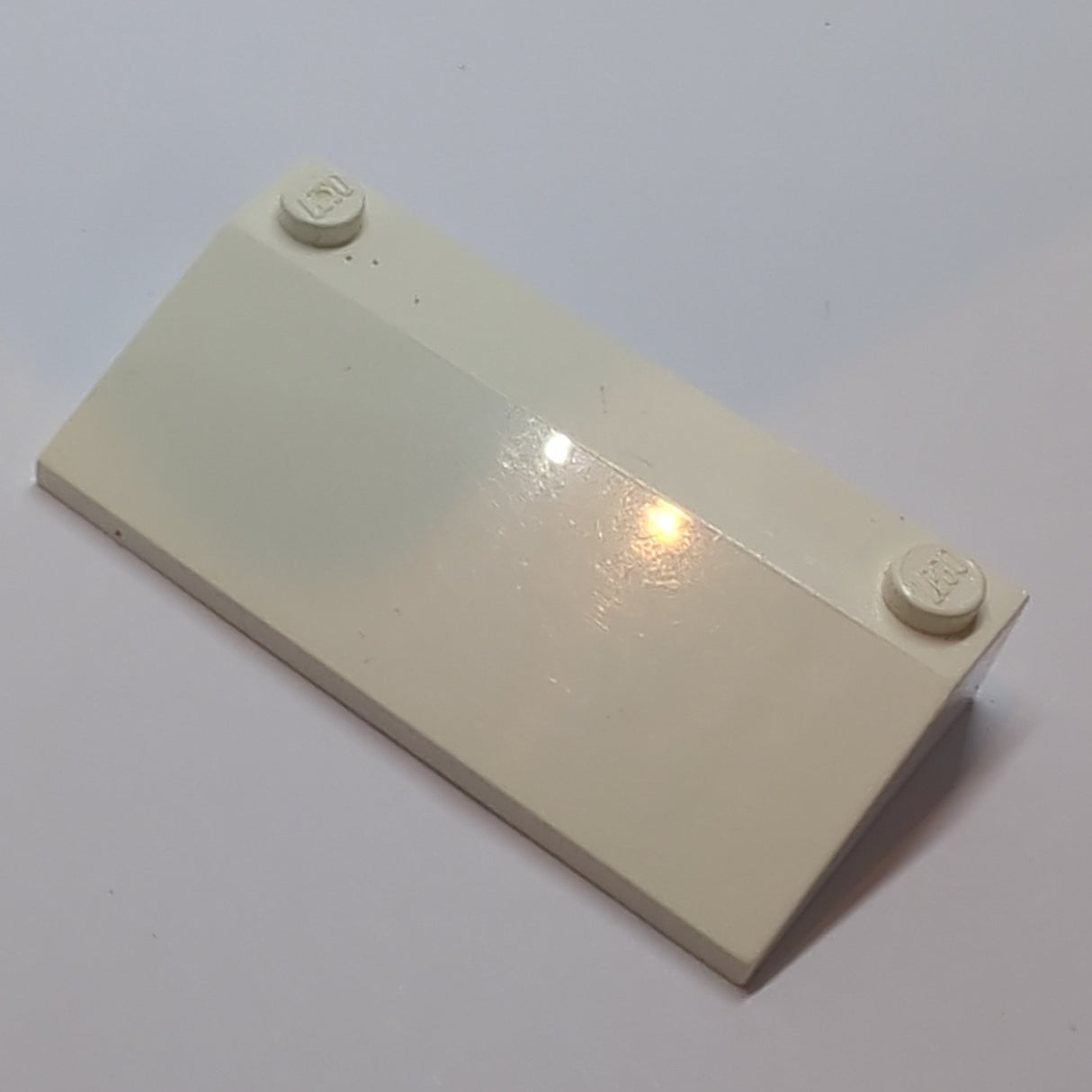 3x6 Windschutzscheibe 25° mit Innenwände weiß white