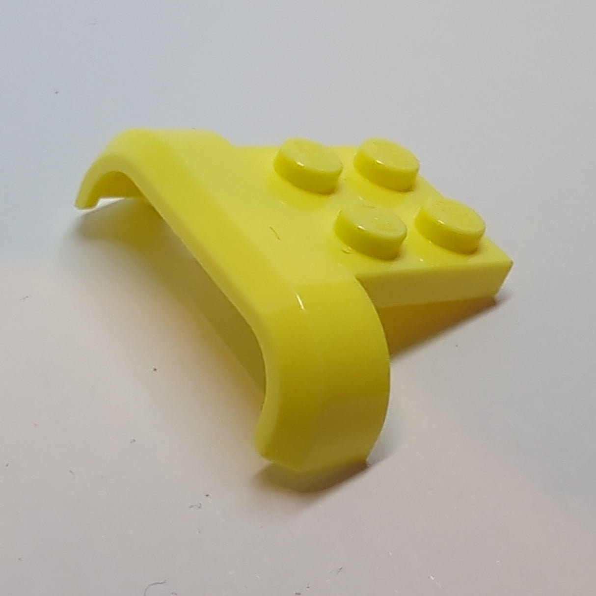 4x3x1 Kotflügel mit Bogen hellgelb bright light yellow