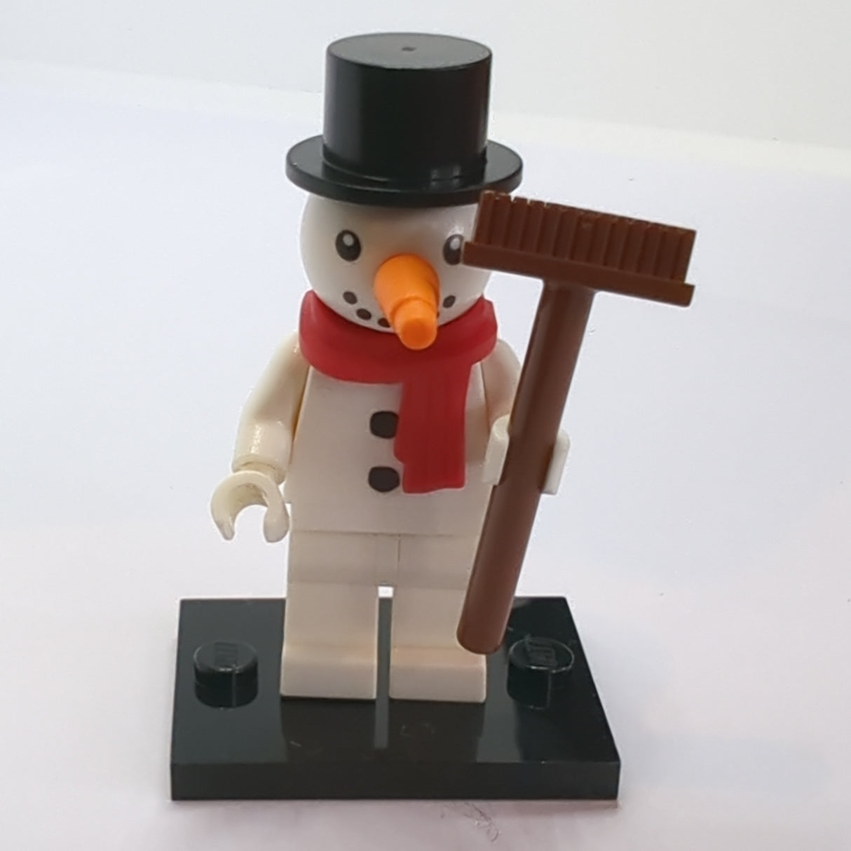NEU Minifigur Schneemann mit Stand und Zubehör, Series 23 col23-3 (col400)
