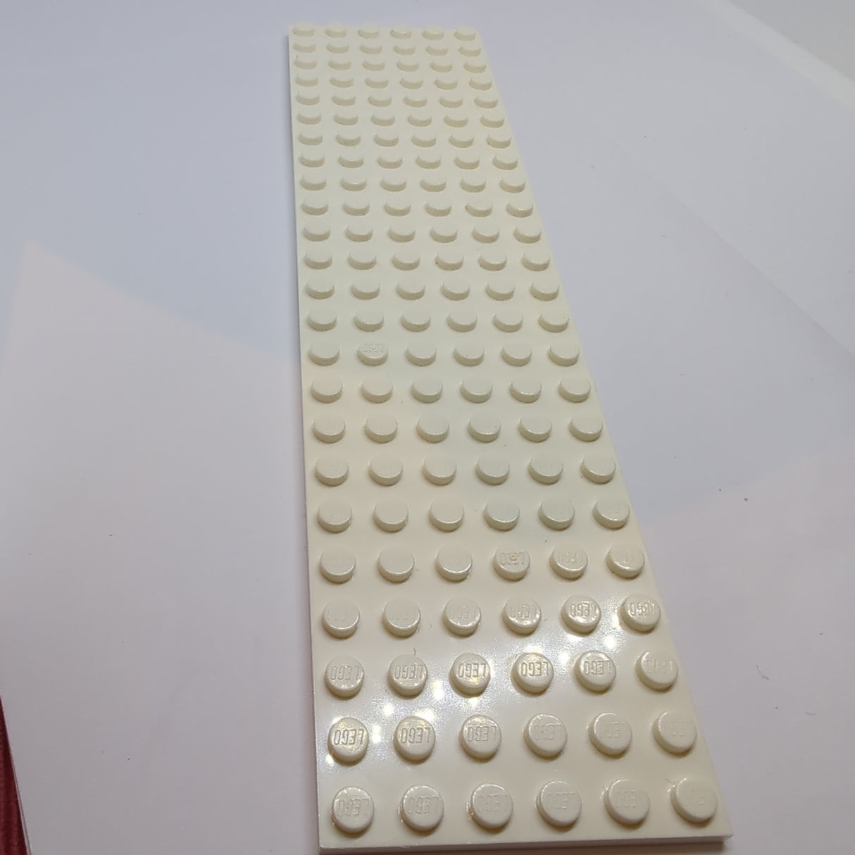 6x24 Platte weiß white