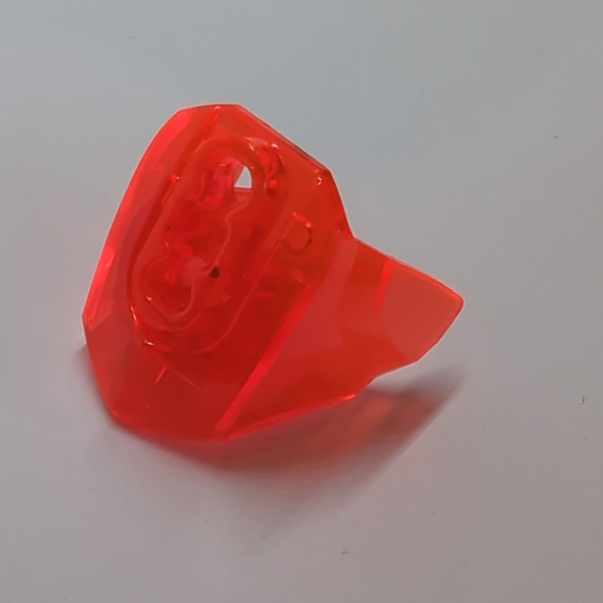 Hero Factory Panzer mit Kugelgelenkpfanne - Grösse 3 transparent neonorange trans neon orange