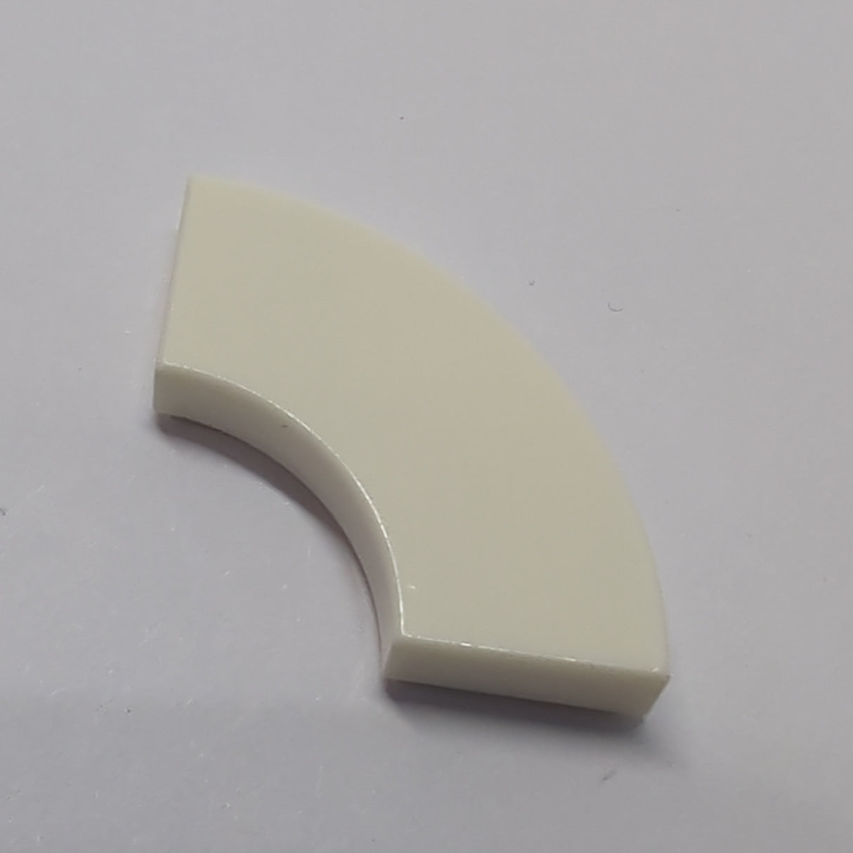 NEU Fliese, Kurve 2 x 2 Macaroni weiss