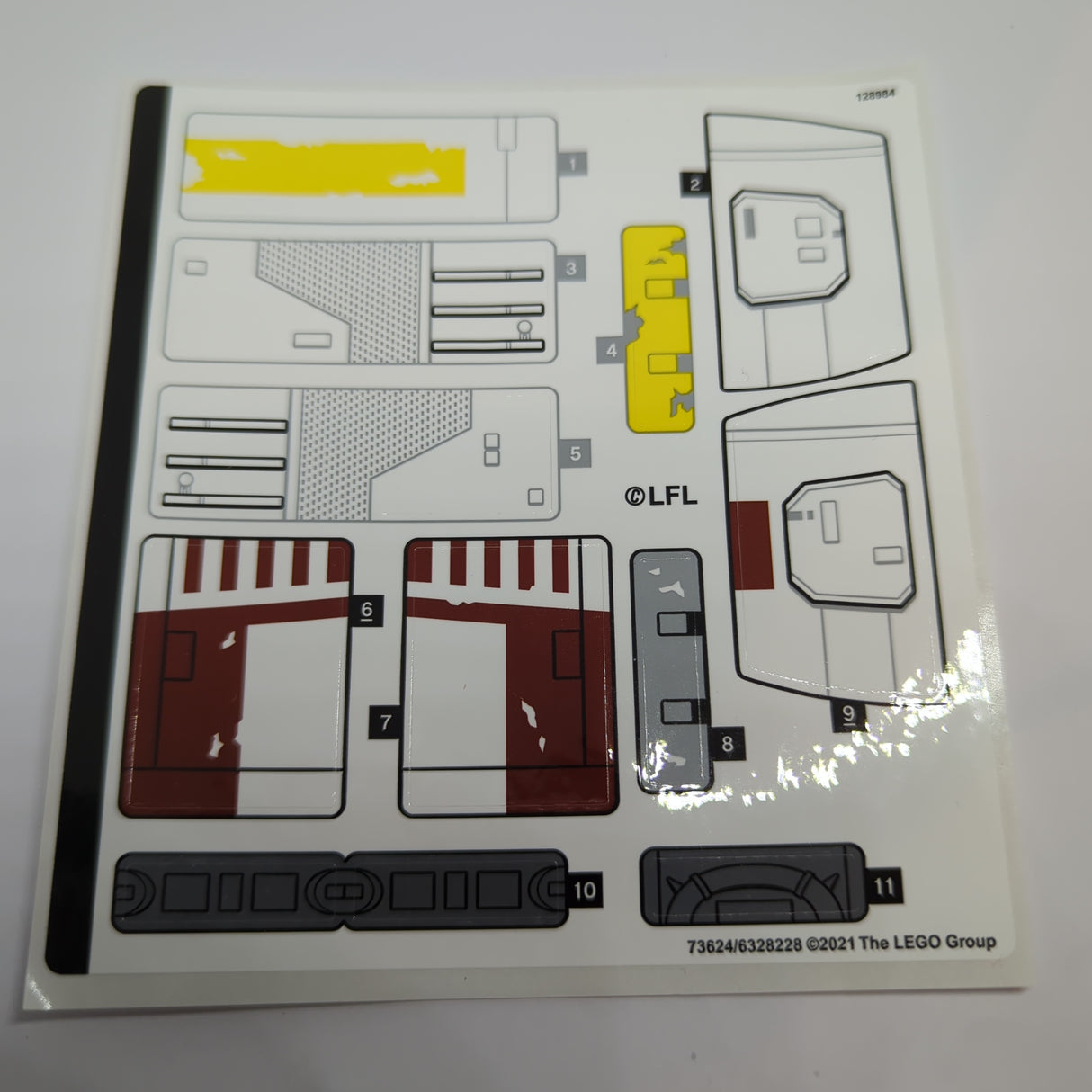 NEU Sticker Sheet for Set 75301 (73624/6328228)