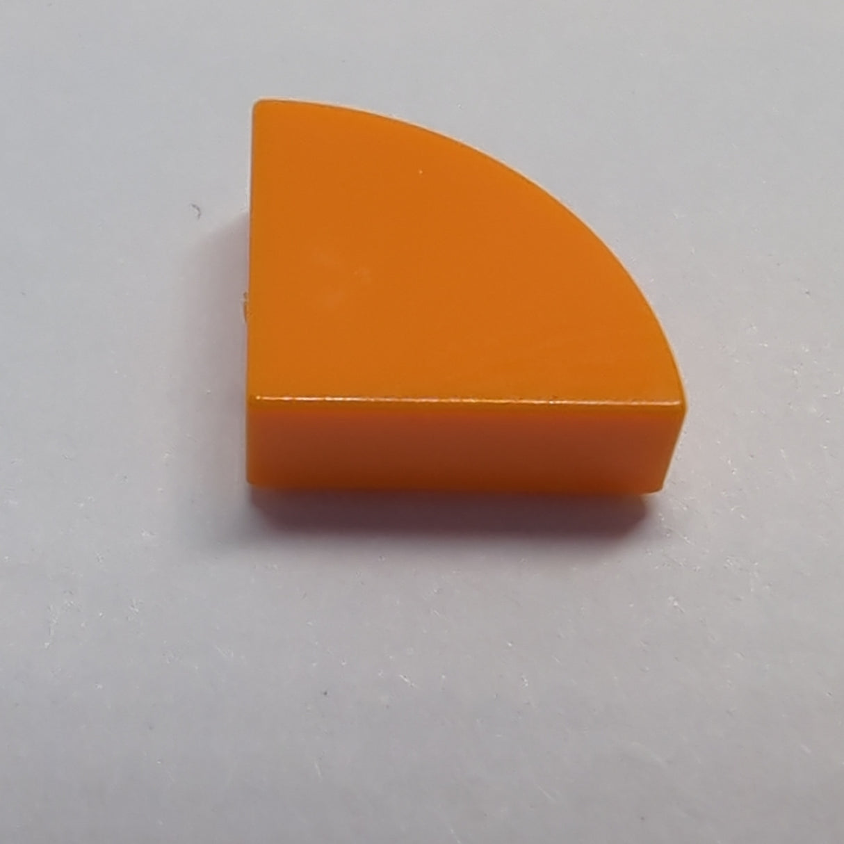 NEU Fliese, Rund 1 x 1 Viertel orange