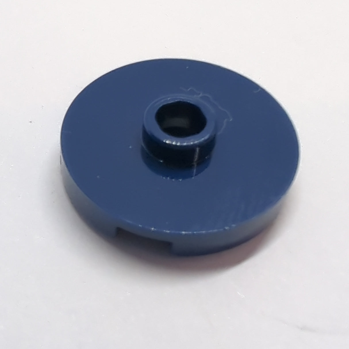 NEU Fliese, rund 2 x 2 mit offener Noppe dunkelblau