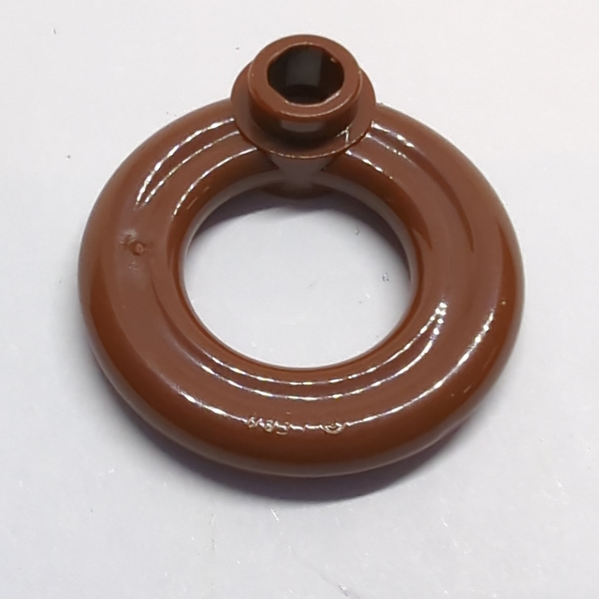 NEU Minifigur, Utensil Toilettendeckel (Rettungsring) neubraun