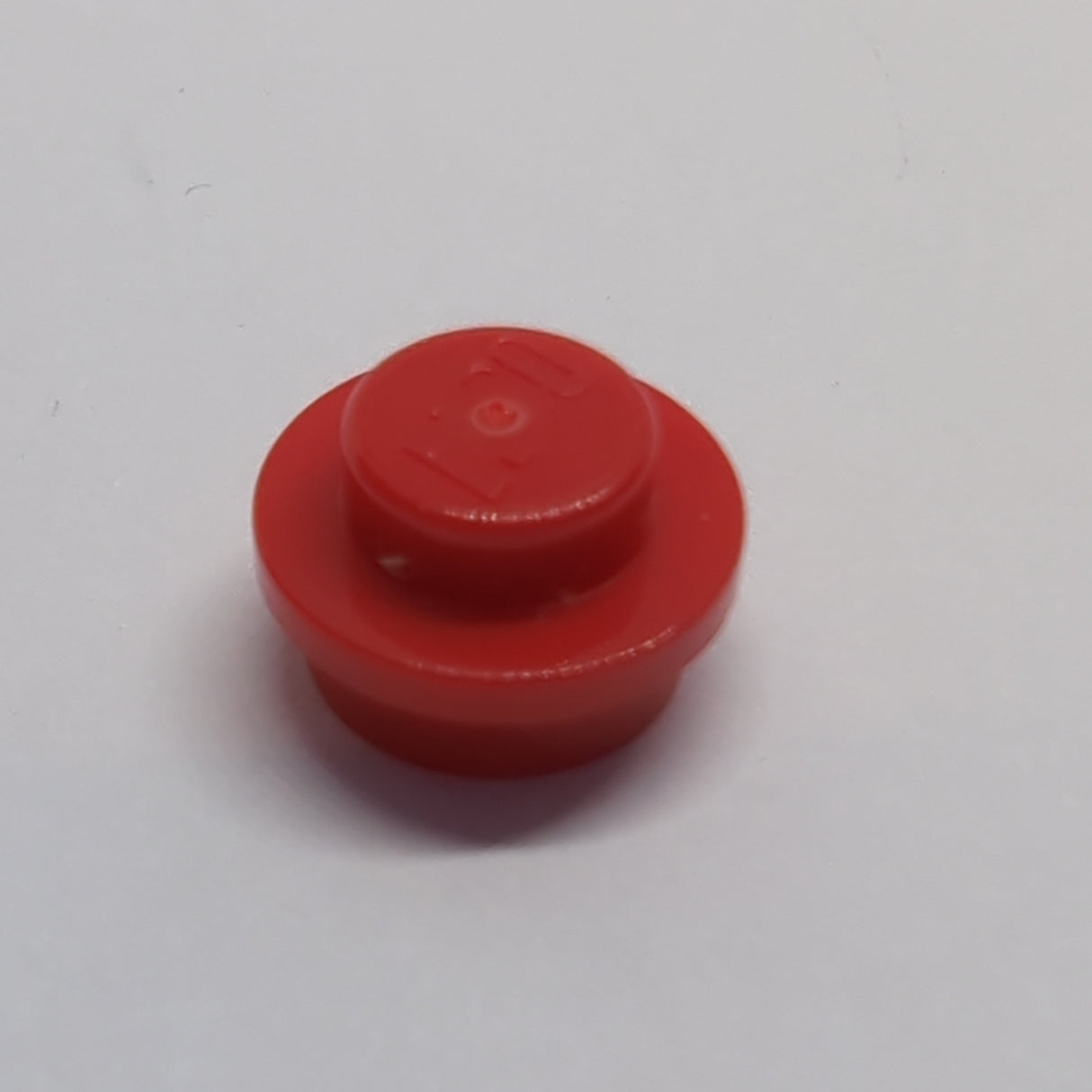 NEU Platte, Rund 1 x 1 rot