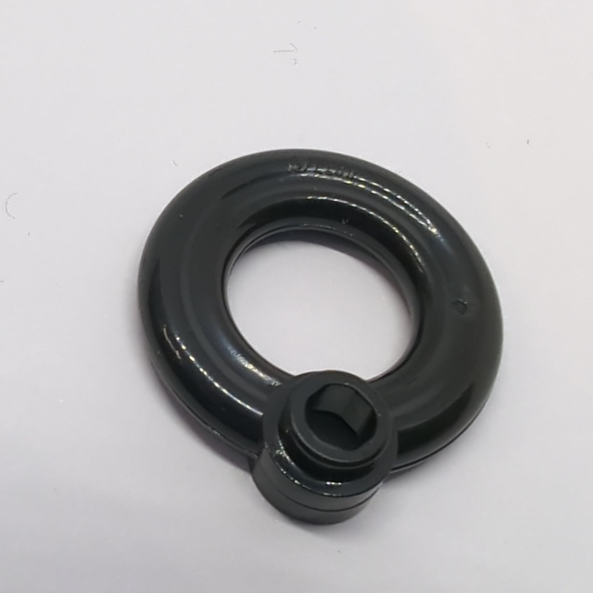 NEU Minifigur, Utensil Toilettendeckel (Rettungsring) schwarz