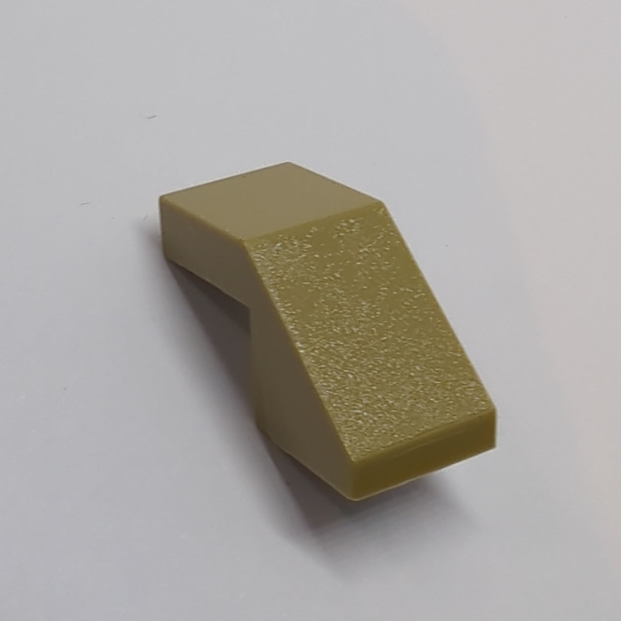 NEU Schrägstein 45° 2 x 1 mit Ausschnitt dunkelbeige