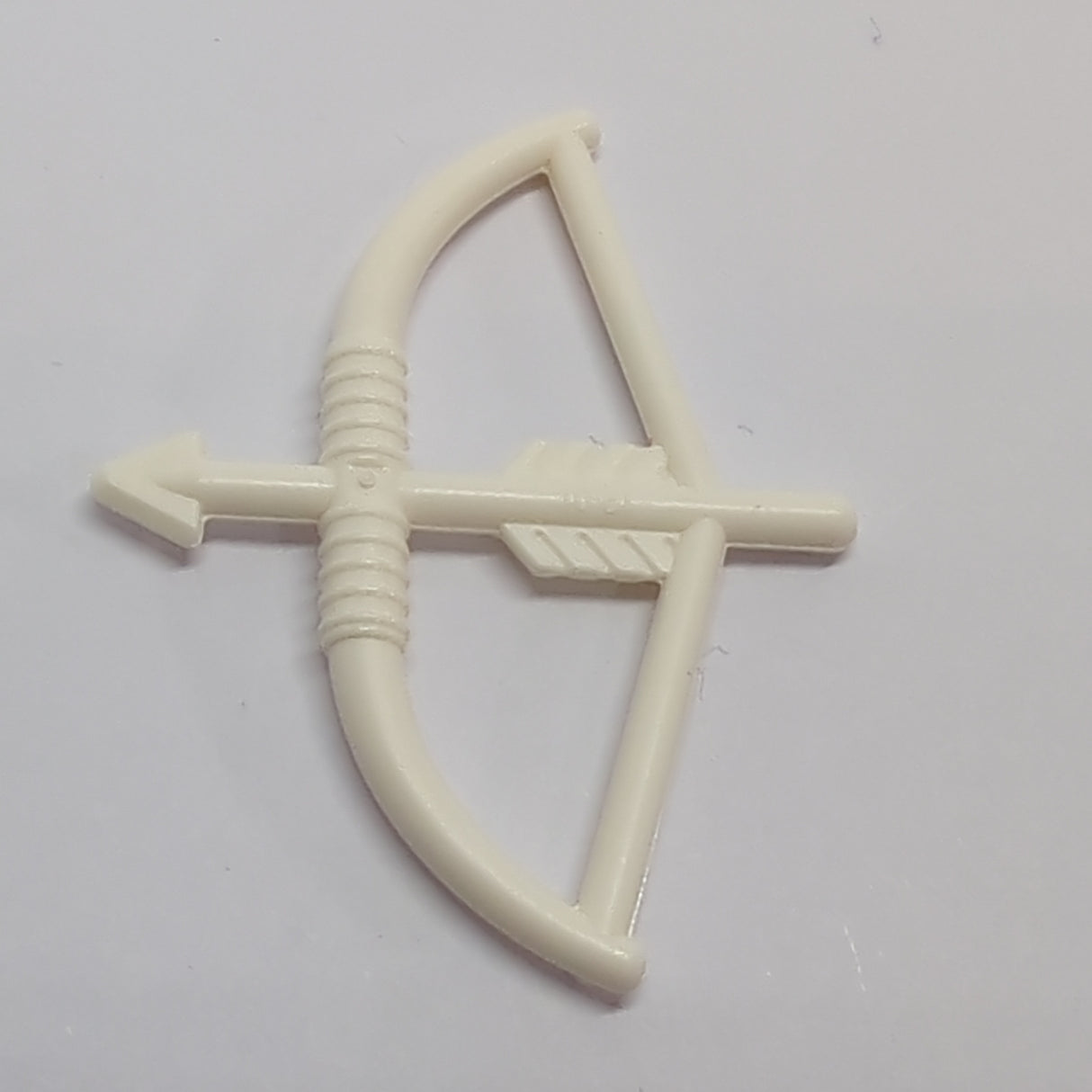 NEU Minifigur, Waffe Bogen, Langarmbogen mit Pfeil weiß