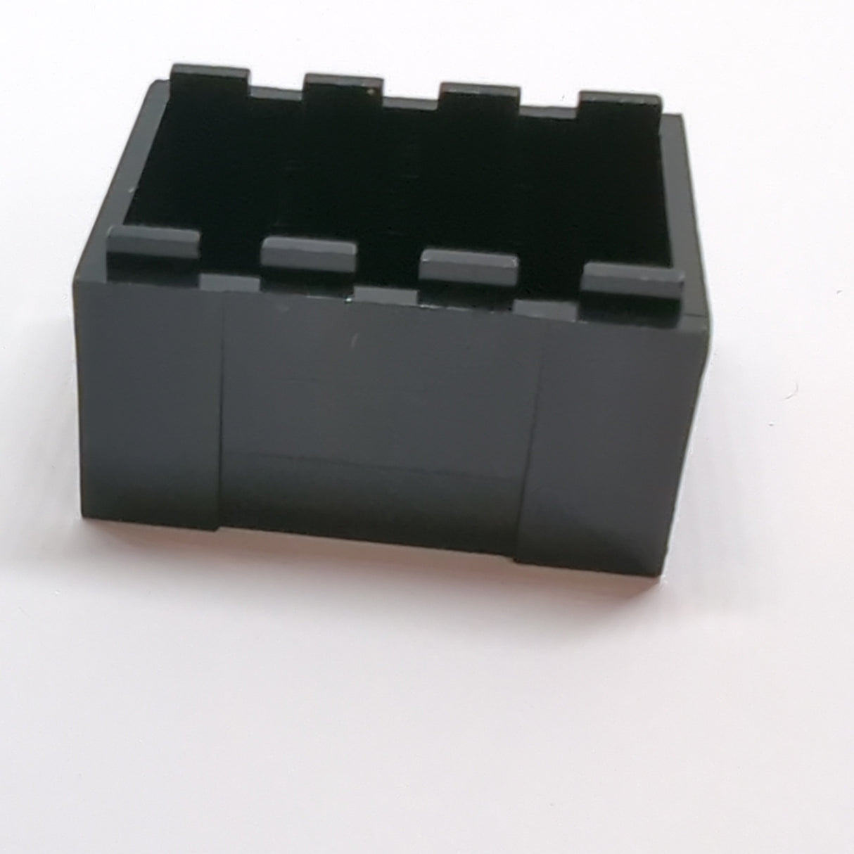 NEU Container, Kiste 3 x 4 x 1 2/3 mit Handgriffen schwarz