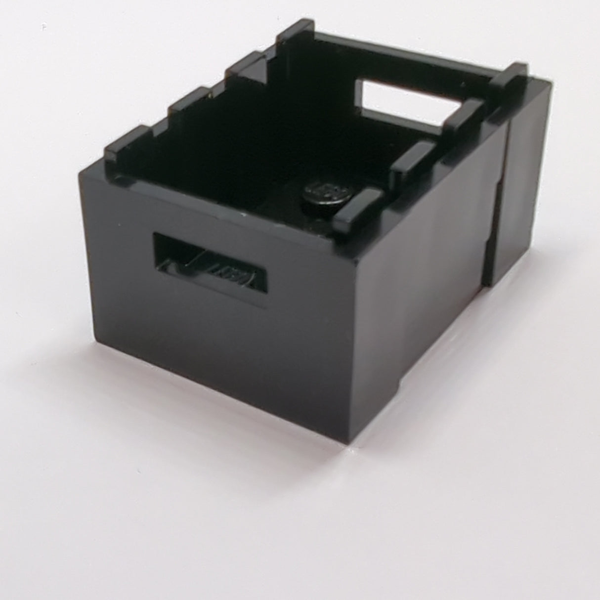 NEU Container, Kiste 3 x 4 x 1 2/3 mit Handgriffen schwarz