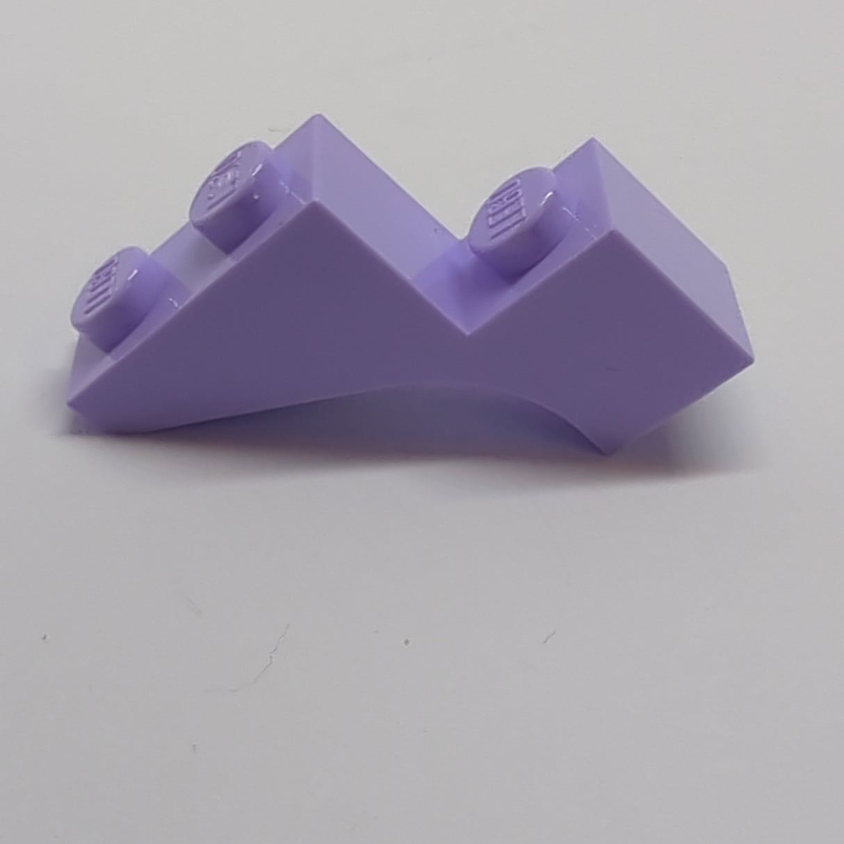 NEU Halbbogenstein mit Stufe 1 x 3 x 2 lavendel (hell)