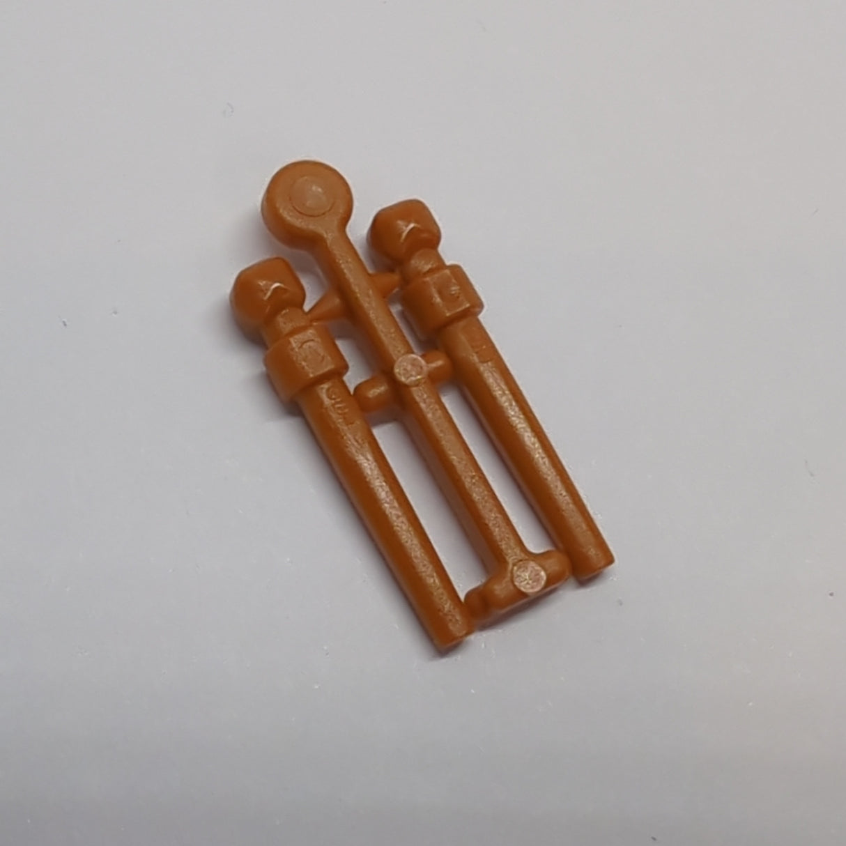 NEU Minifigur, Utensil Zauberstab, 2 auf der Spritzgussform dunkelorange