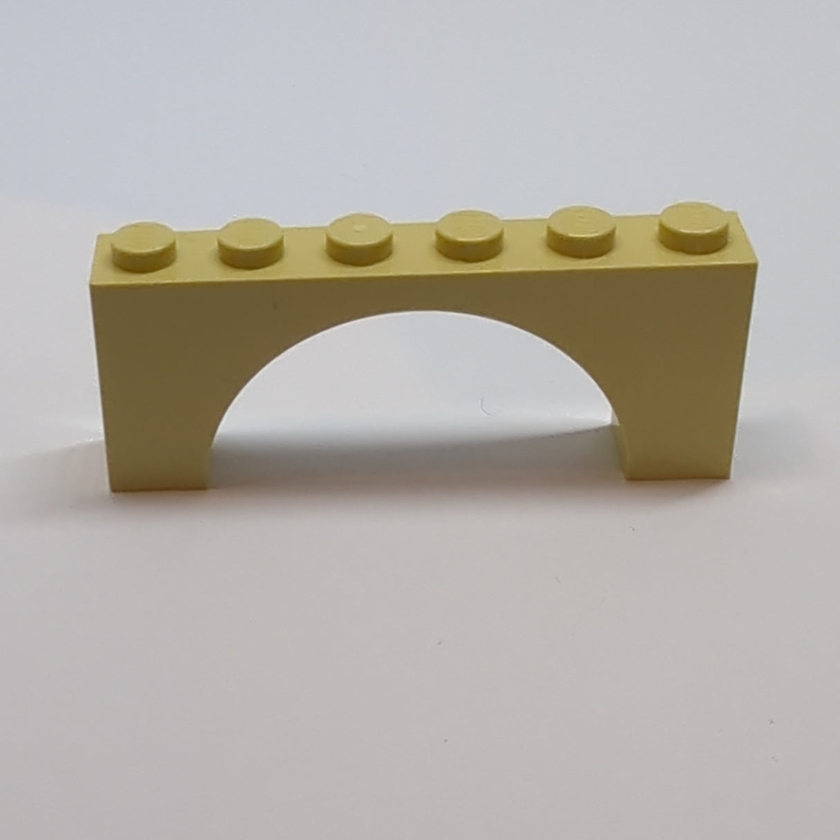 NEU Bogenstein 1 x 6 x 2 - Oberseite ohne verstärkte Unterseite beige