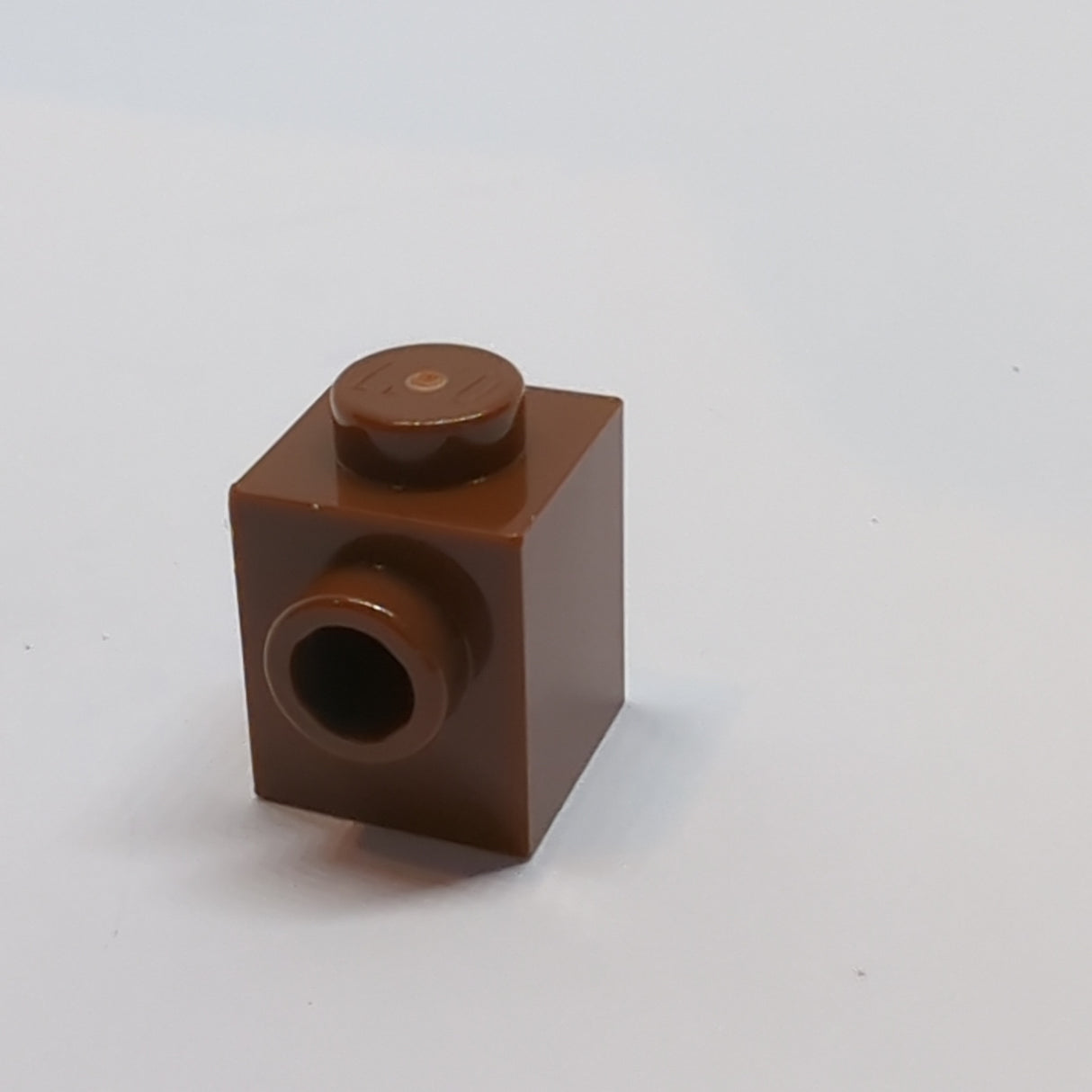 NEU Brick, Modified 1x1 with Stud on Side neubraun reddish brown
