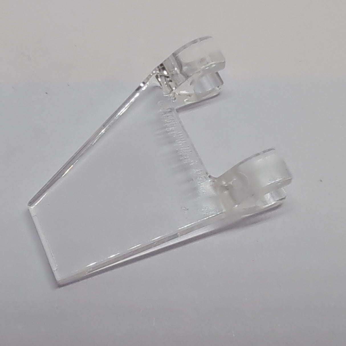 NEU Flagge 2 x 2 Trapez transparent weiss