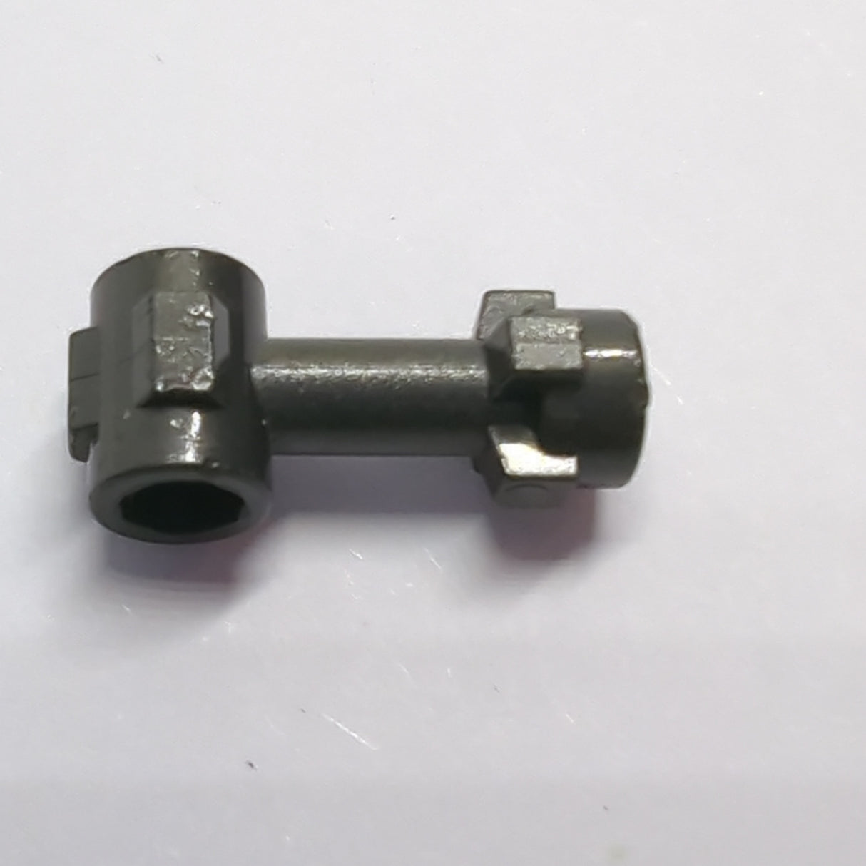 Stab 1L mit Noppe und 2 Noppen an der Seite Connector Perpendicular titan pearl dark gray