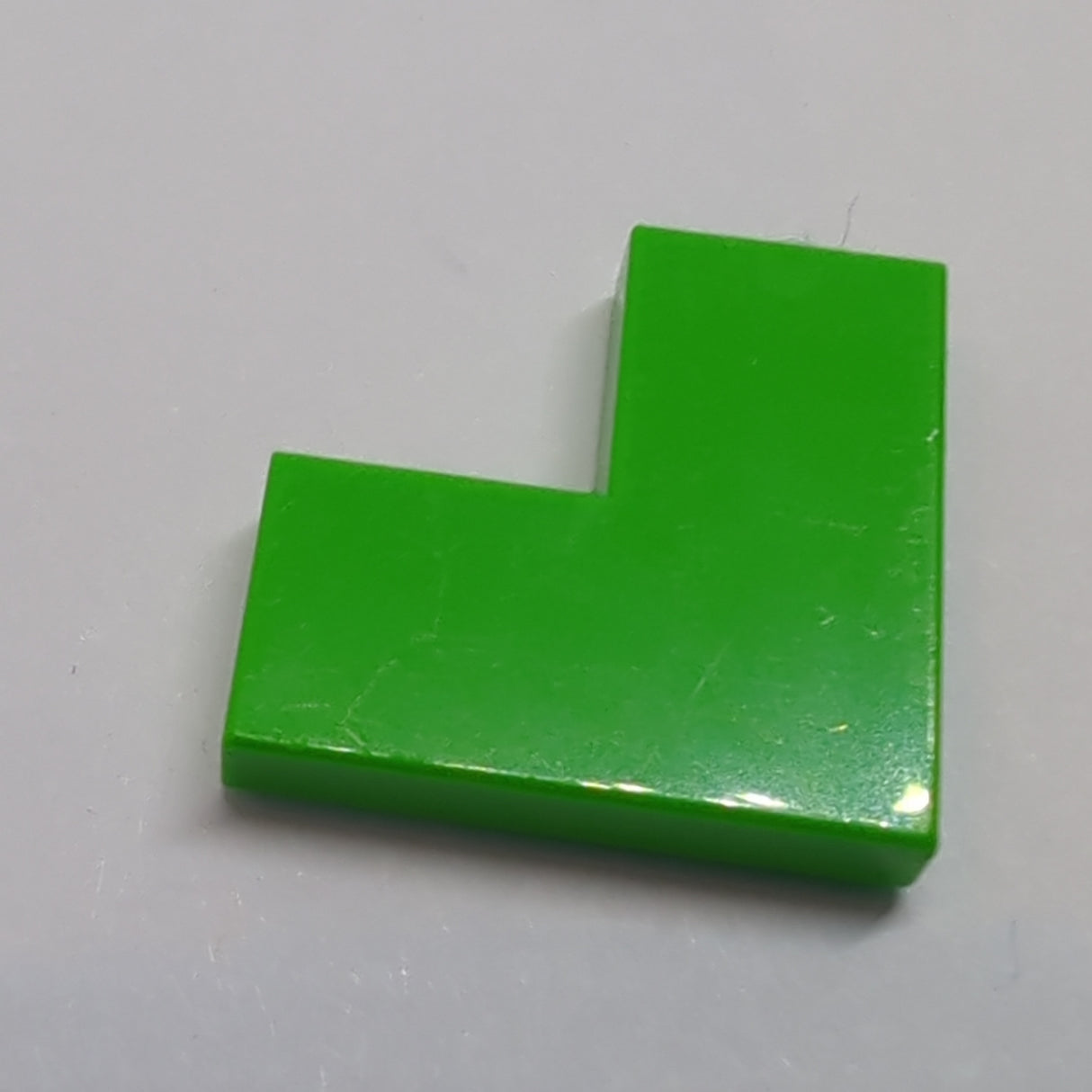 2x2 Eckfliese Fliese Ecke medium grün bright green