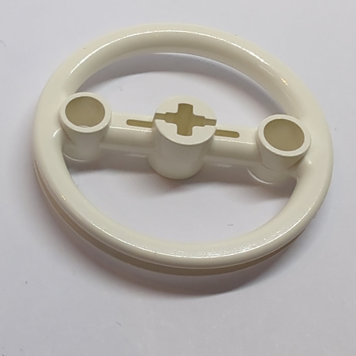 Technik Lenkrad Polley Kurbel Antrieb Gross weiss white
