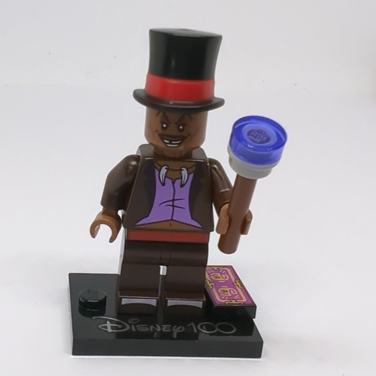 NEU Minifigur Dr. Facilier, Disney 100 mit Stand und Zubehör coldis100-6 (dis097)