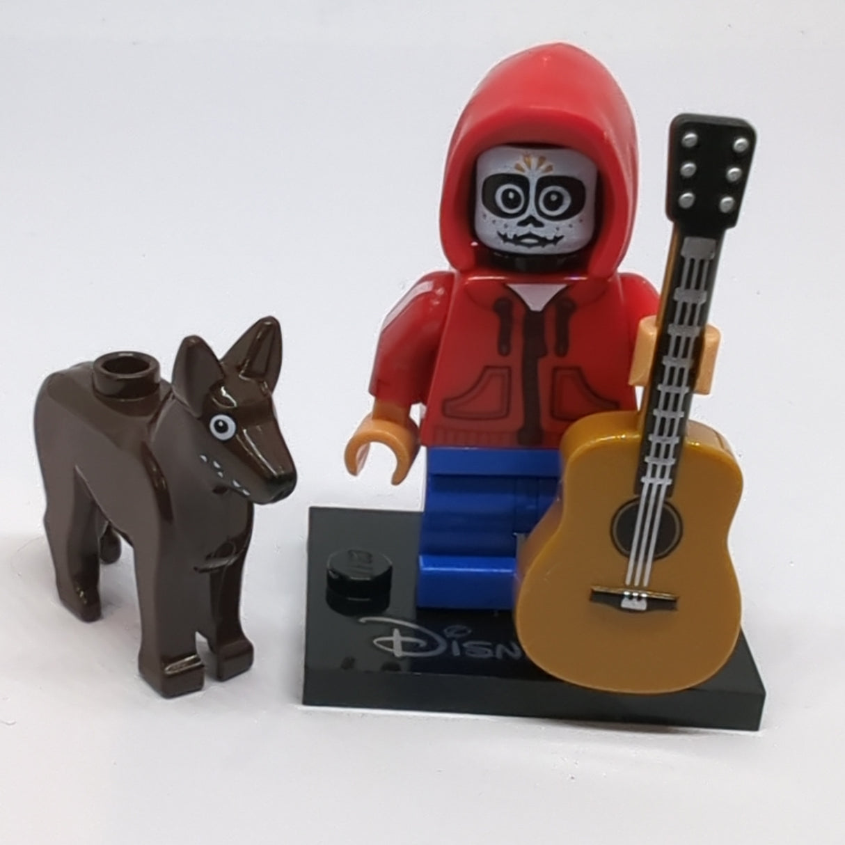 NEU Minifigur Miguel & Dante, Disney 100 mit Stand und Zubehör colsis100-11 (dis102)