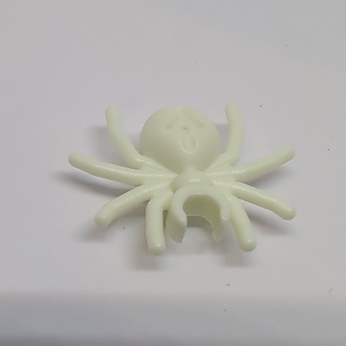 Tier Spinne mit Kreuz weiss white – Steinebutzi