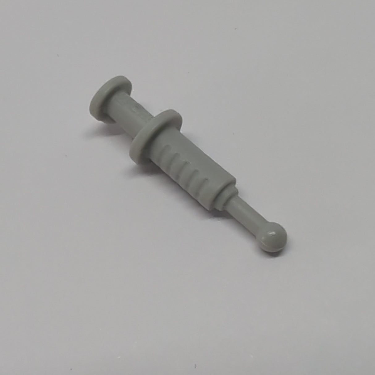 NEU Minifigur, Utensil Spritze mit 2 Hohlräumen neuhellgrau