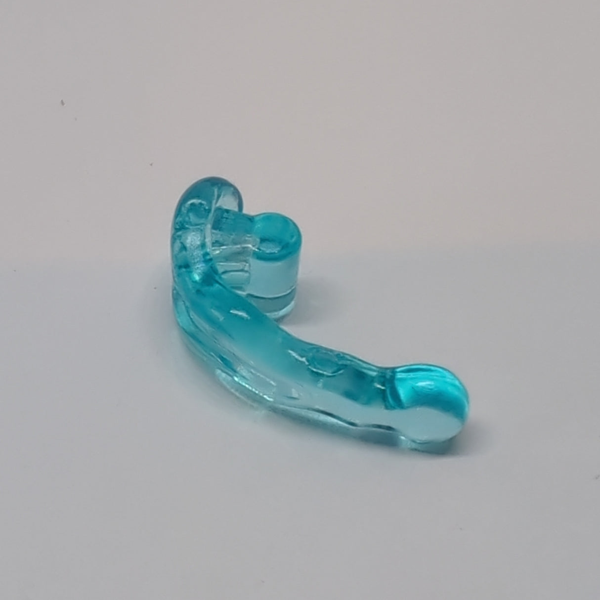 NEU Minifigur, Kopfdekoration, uni transparent hellblau