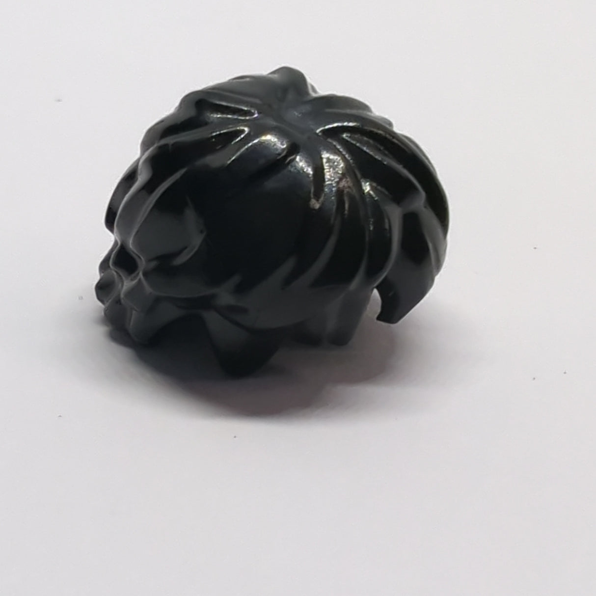 NEU Minifigur, Dickes und Unordentliches Haar schwarz