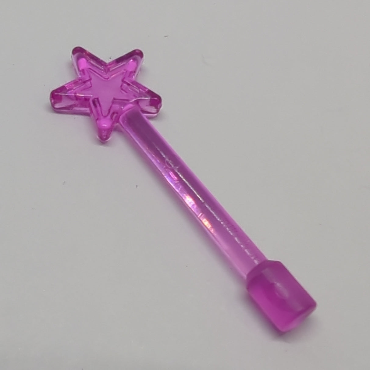 NEU Minifigur, Utensil Zauberstab transparent knallpink