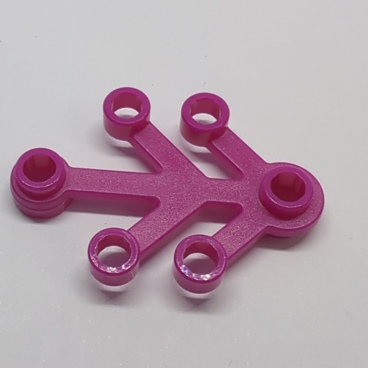 NEU Pflanzenblätter 4 x 3 magenta