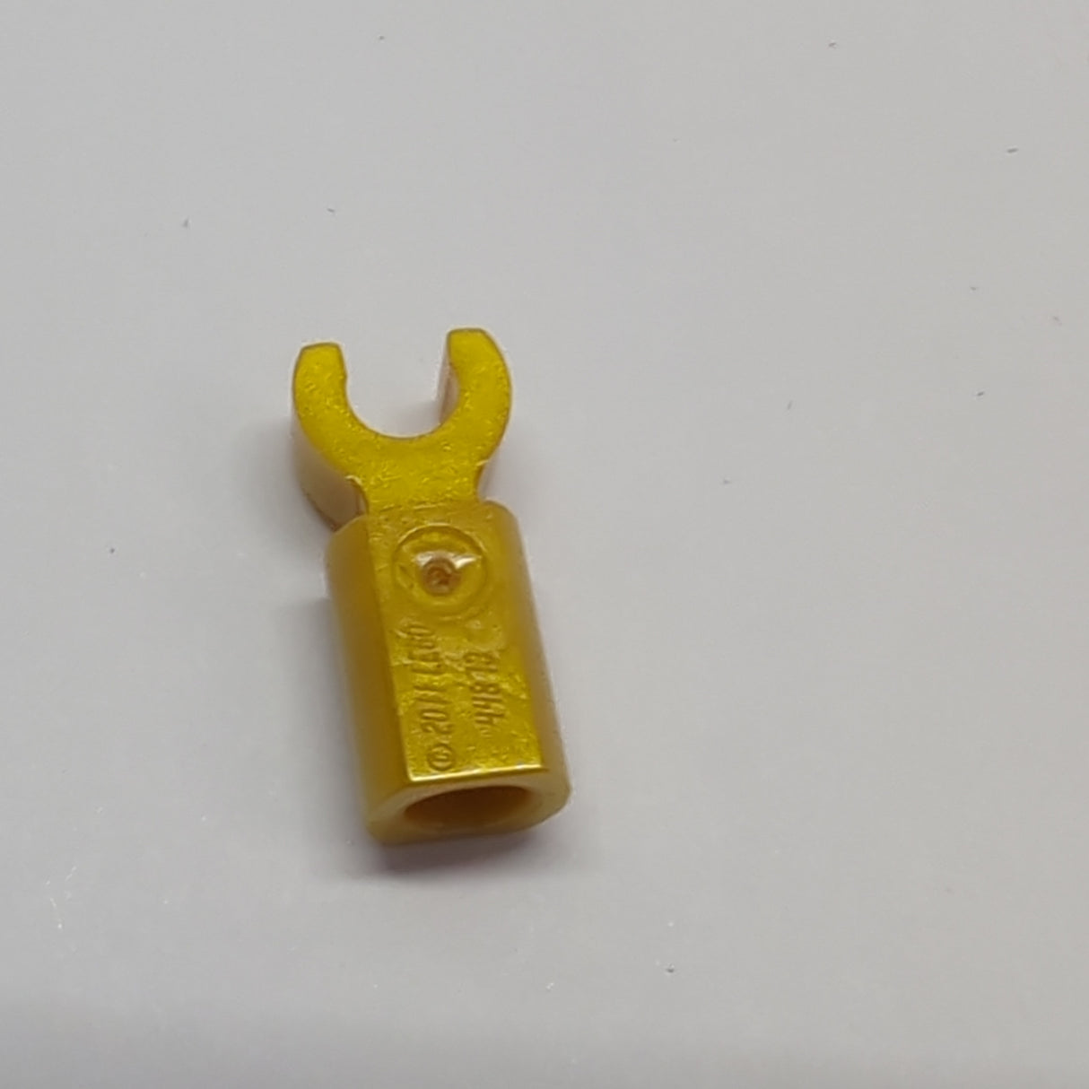 NEU Stangenhalter mit Clip pearlgold