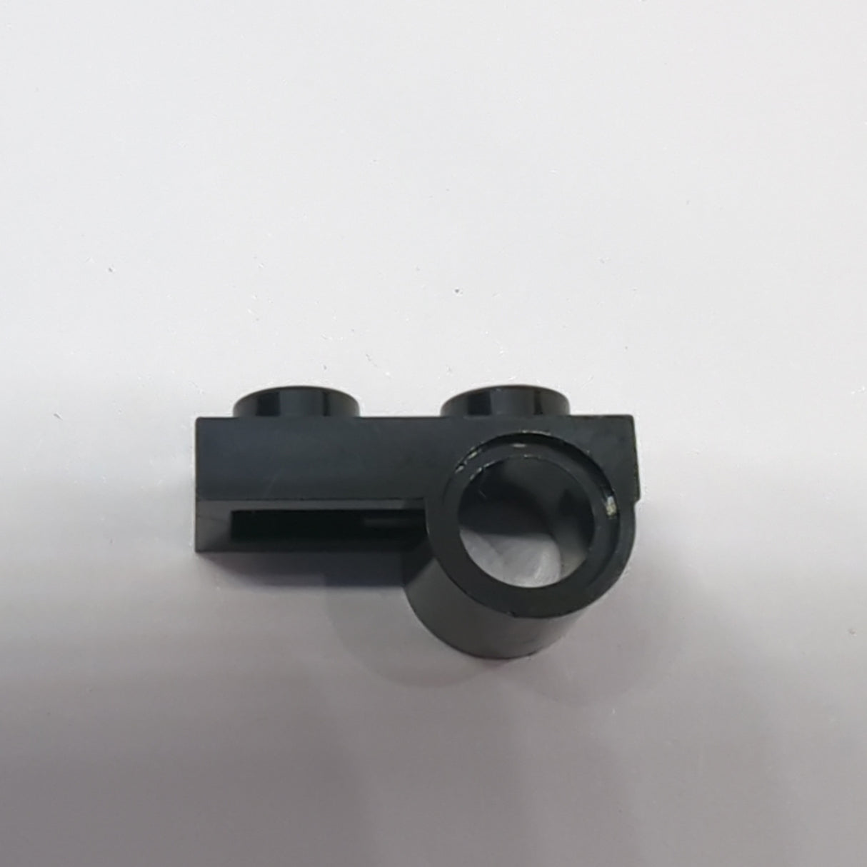 NEU Platte, modifiziert 1 x 2 mit Pinloch unten schwarz