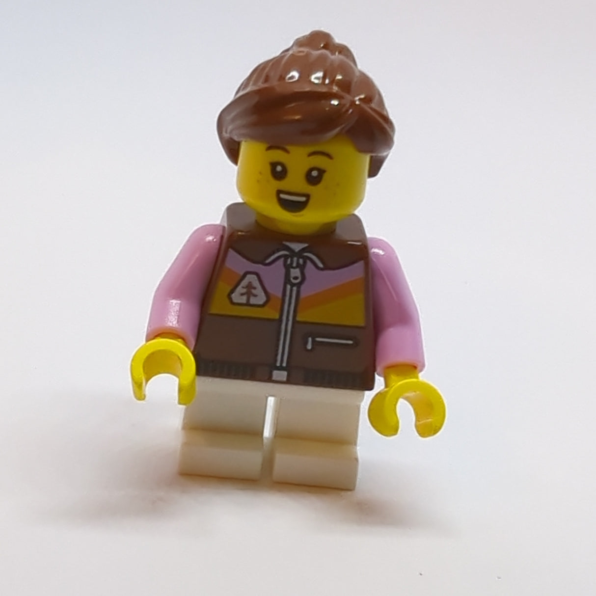 NEU Minifigur chin. Neujahr Kind - Mädchen, weiße kurze Beine hol320