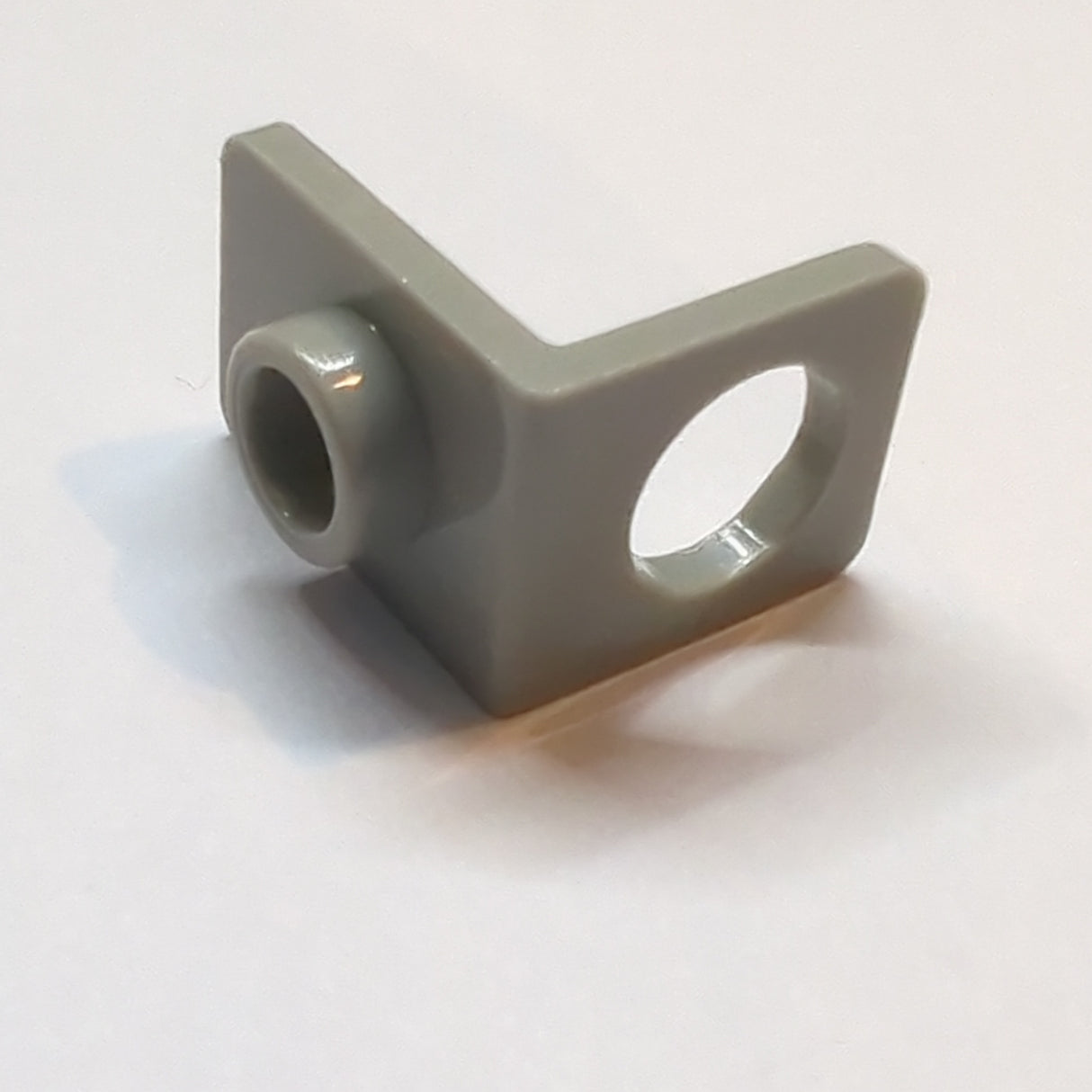 1x1 Nacken - Halterung Bracket dünne Wand neuhellgrau light bluish gray