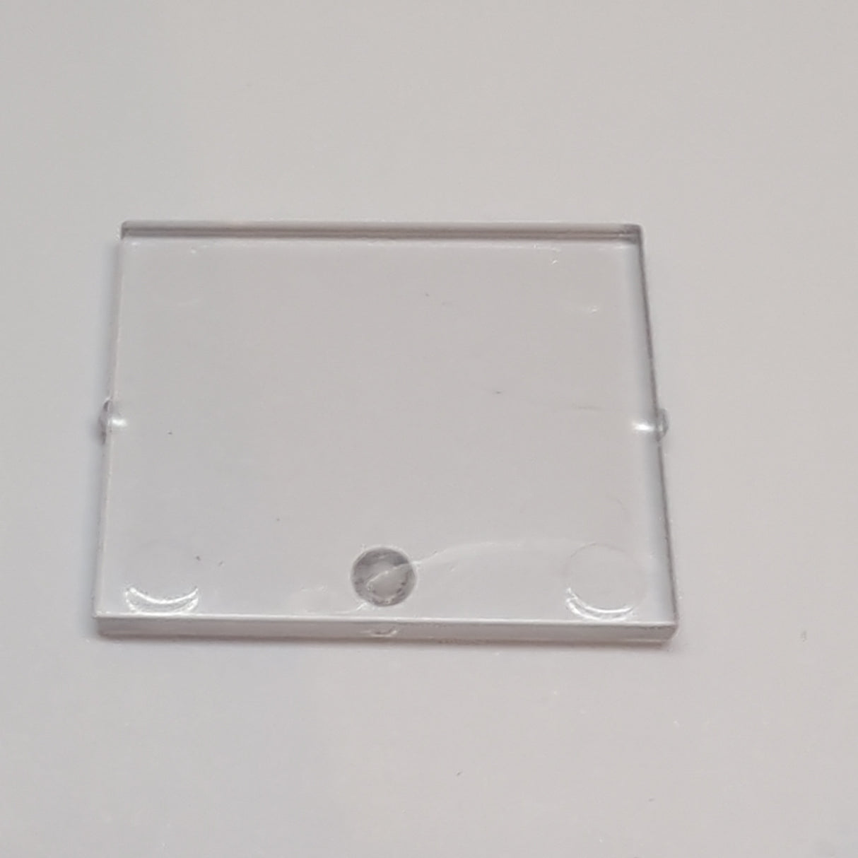 1x4x3 Fensterscheibe / Fensterglas mit Kugel transparent weiß trans clear
